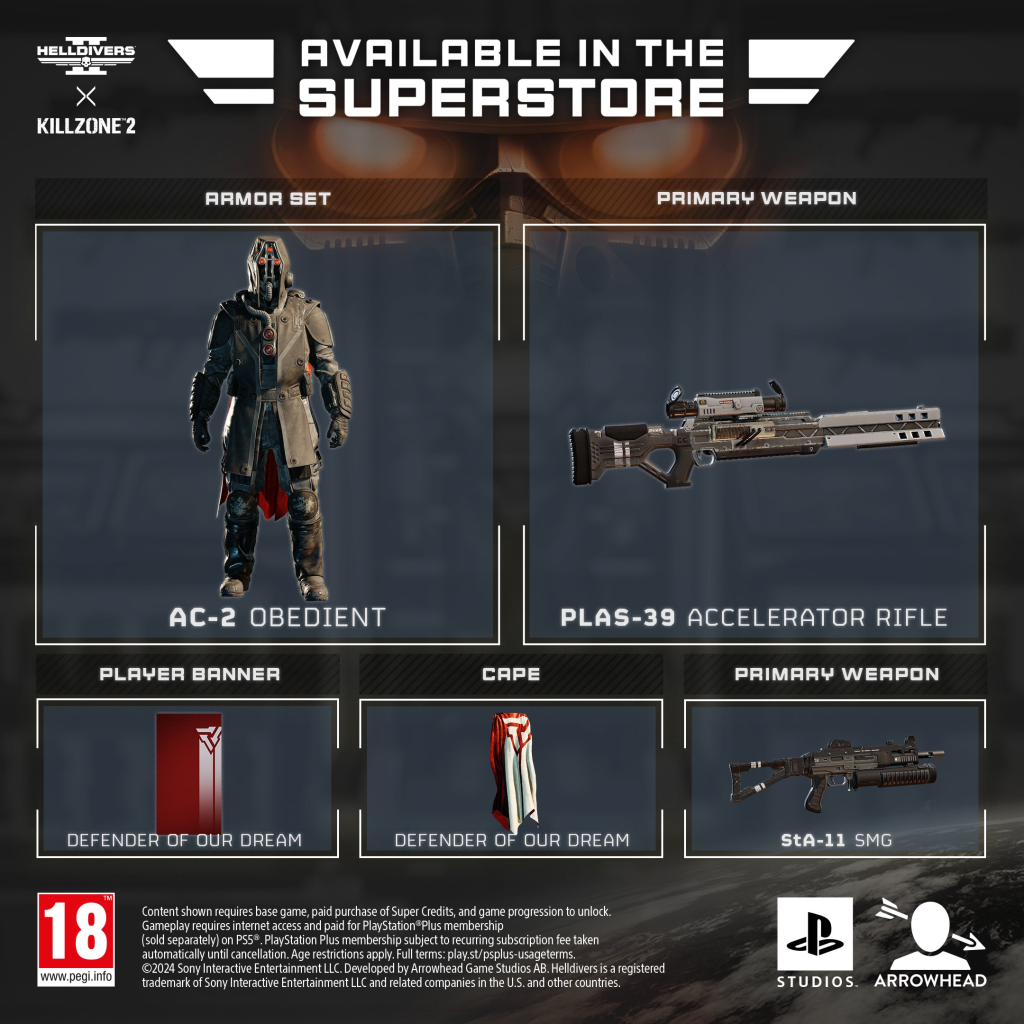 玩家不满定价太贵 《绝地潜兵2》新联动道具免费送