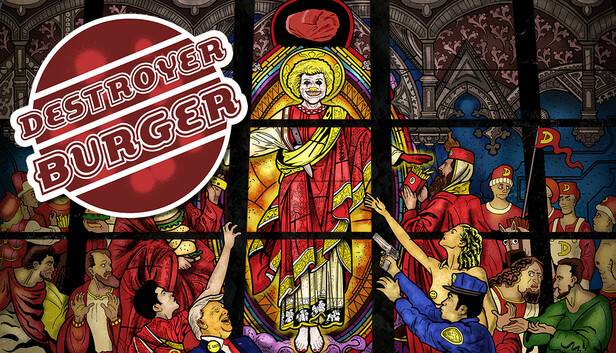 休闲点击向街机冒险游戏《毁灭者汉堡》现已上线Steam平台