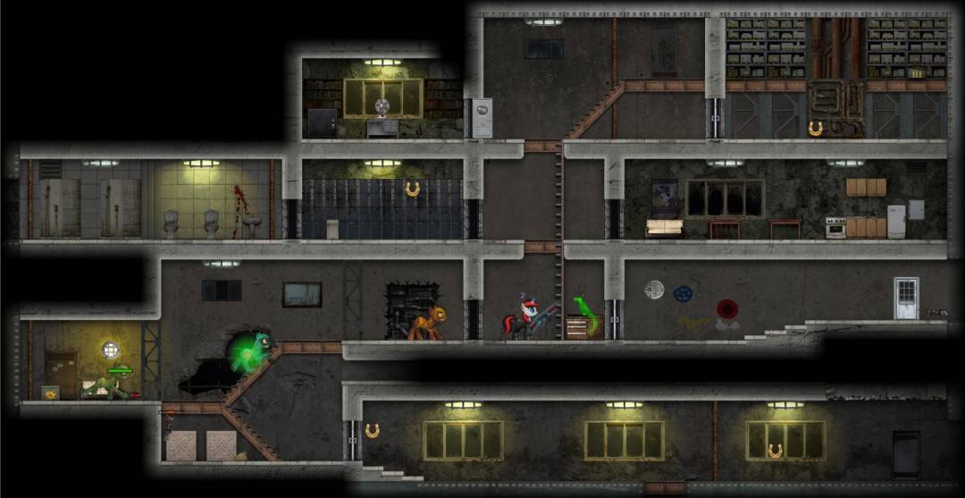 RPG游戏《辐射小马国:废墟》Steam页面 年内发售