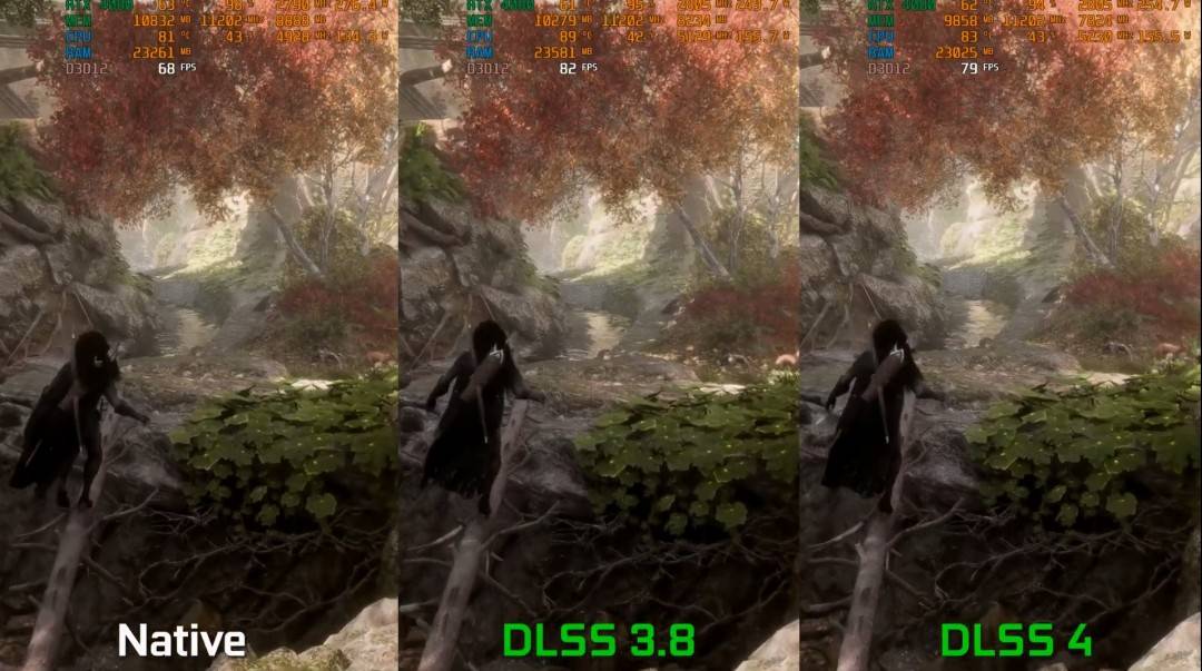 DLSS 3.8 vs DLSS 4:《荒野大镖客2》等5款游戏实测