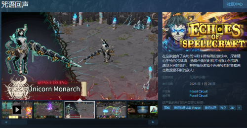 咒语回声：一款不容错过的国产Roguelike独立游戏