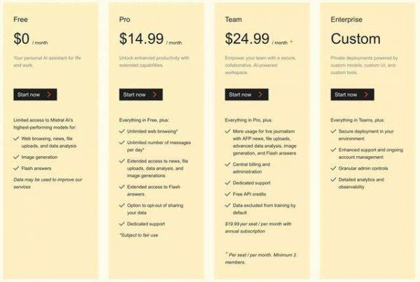 Mistral在iOS和Android上发布AI助手应用