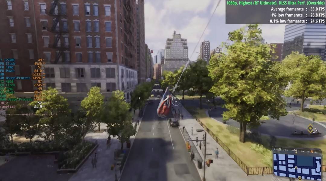 Switch 2的未来?《漫威蜘蛛侠2》360P DLSS 4体验视频