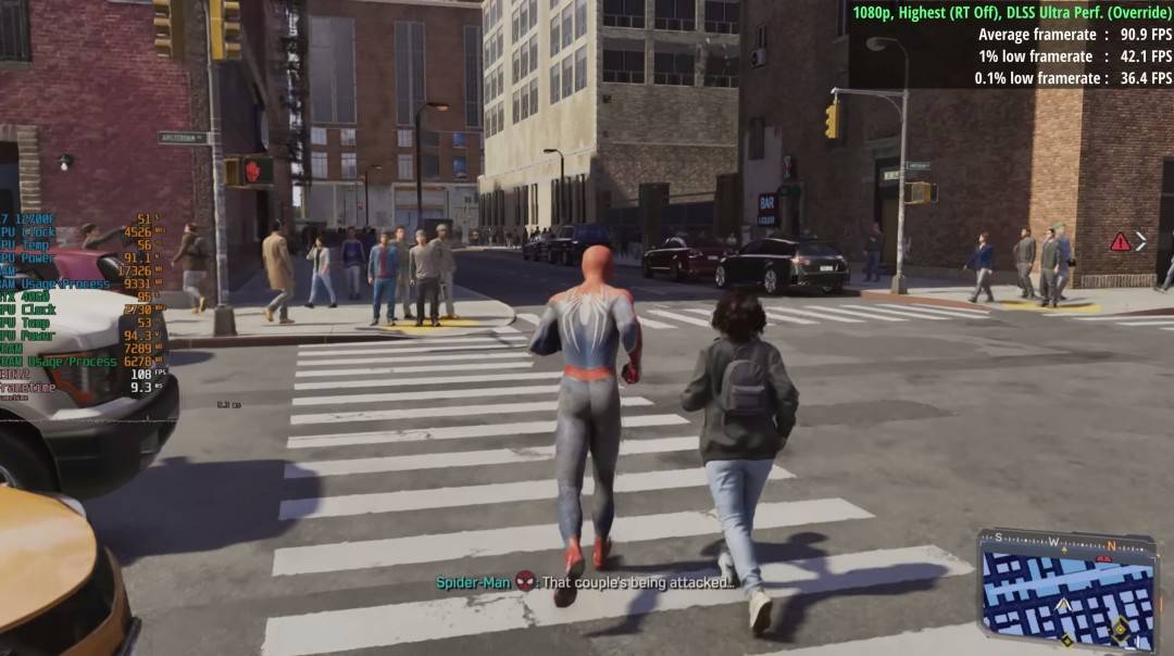 Switch 2的未来?《漫威蜘蛛侠2》360P DLSS 4体验视频