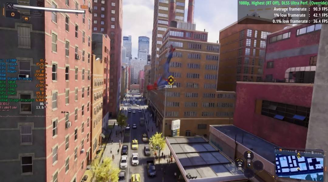 Switch 2的未来?《漫威蜘蛛侠2》360P DLSS 4体验视频