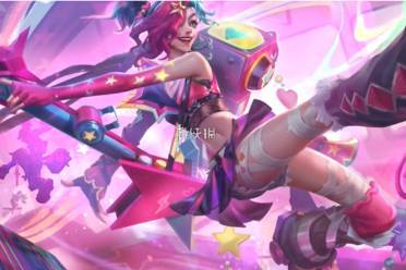 英雄联盟手游金克丝漫心绮想曲皮肤特效展示