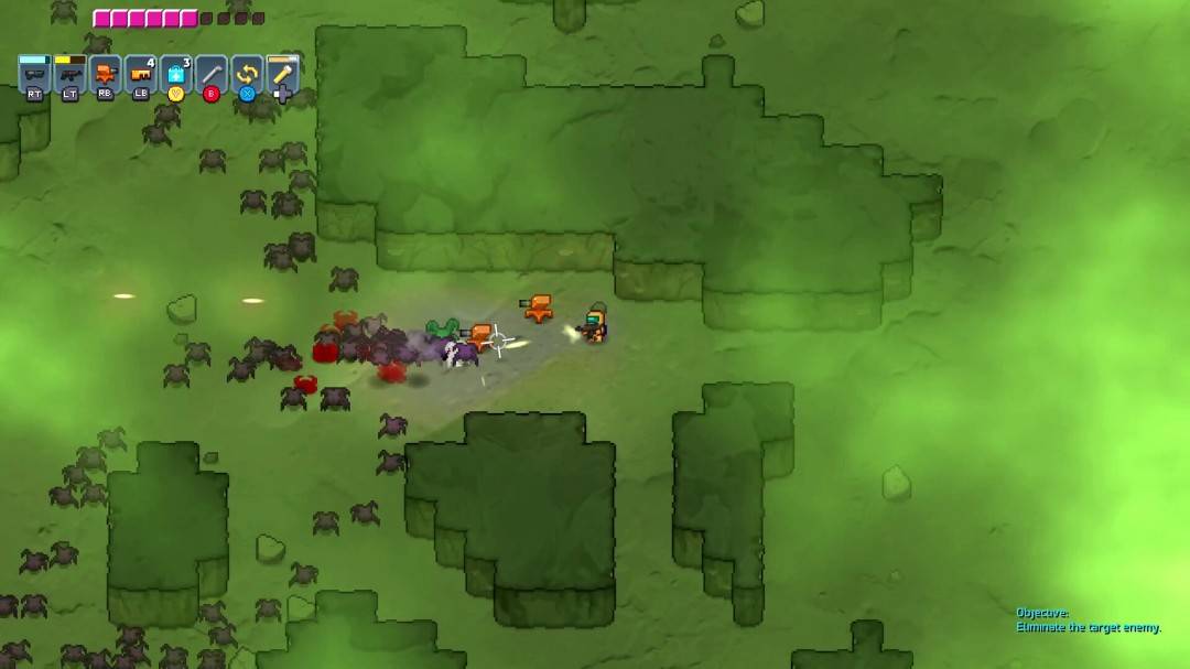 像素风轻肉鸽弹幕射击游戏《旋涡》 现已推出试玩Demo