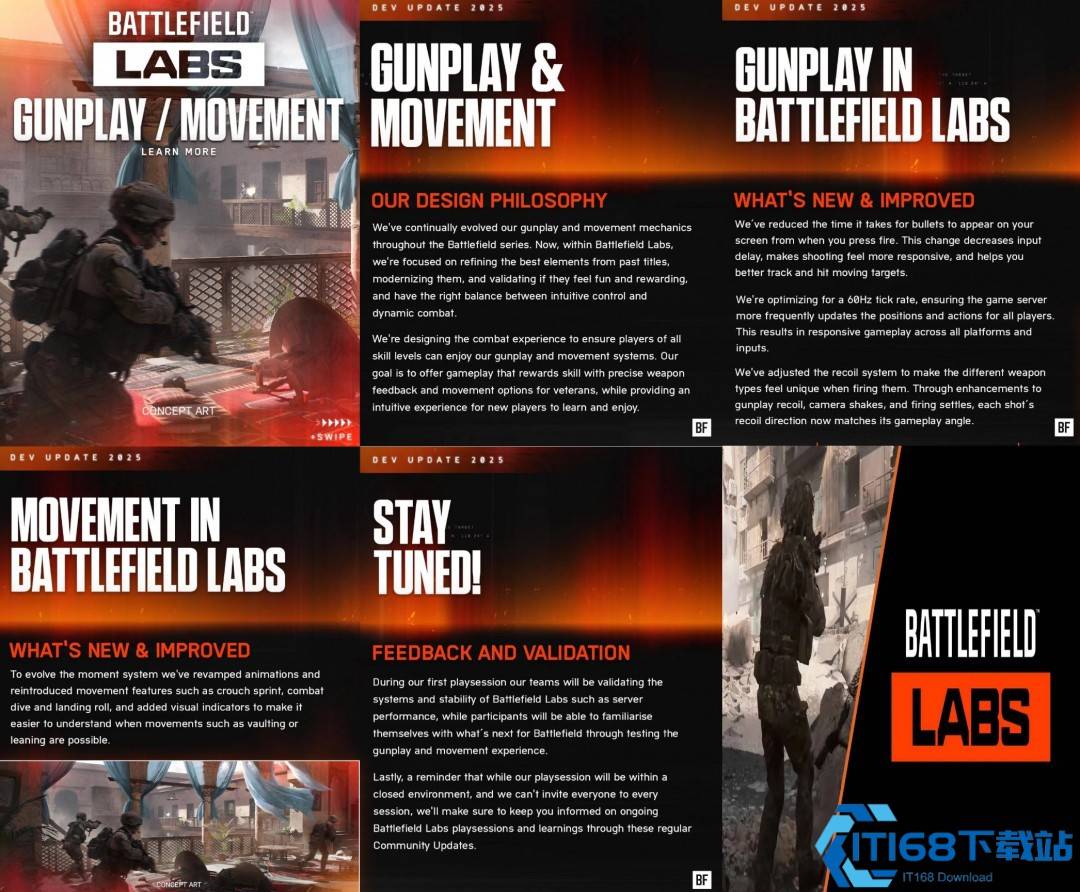 战地实验室揭秘《战地》新作：“枪战和移动”的全新体验