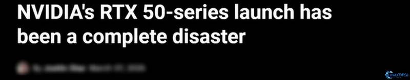NVIDIA RTX 50系列显卡风波不断，玩家体验大打折扣！