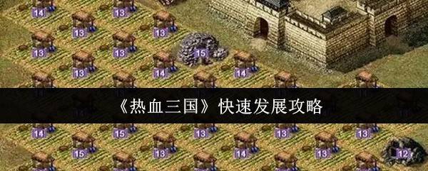 热血三国新手必看！零基础速成攻略助你称霸乱世