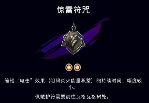 《波斯王子：失落的王冠》惊雷符咒护符获取攻略