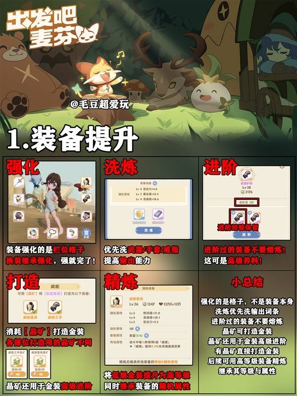 《出发吧麦芬》新手战力快速提升指南
