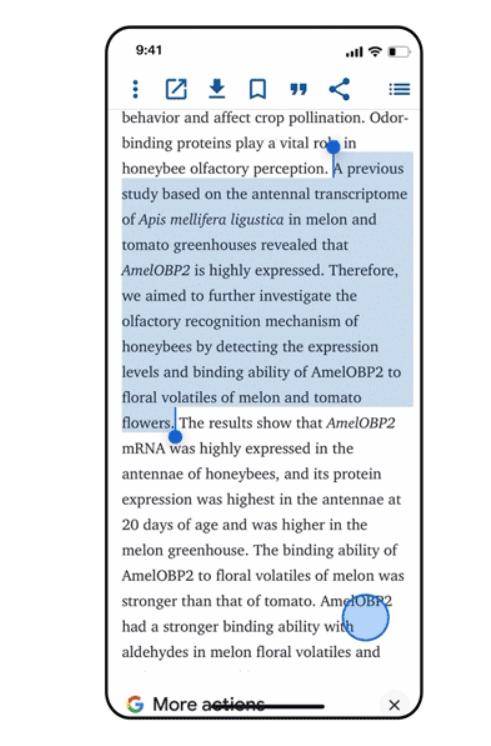 iOS版谷歌App“简化”功能上线：一键帮你读懂复杂内容、专业术语