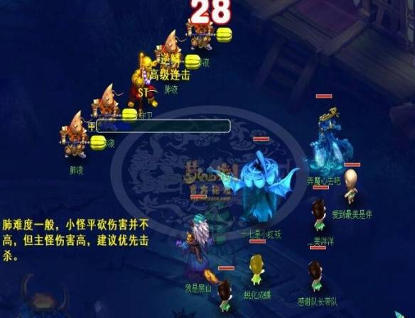 《梦幻西游》通天河五脏击杀顺序攻略