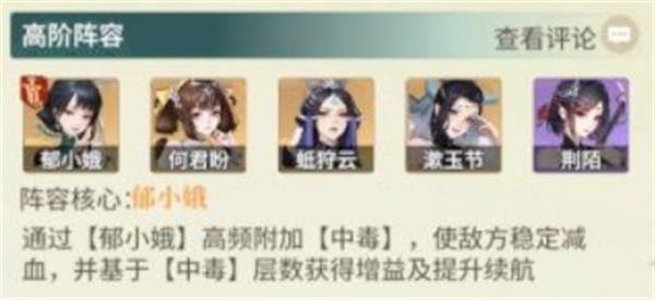 江湖如梦毒爆流阵容大全：腐蚀战术与爆发艺术