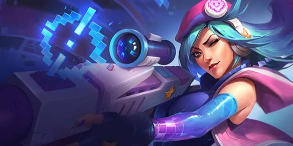 云顶之弈S10强音争霸8比特女警终极冲分阵容