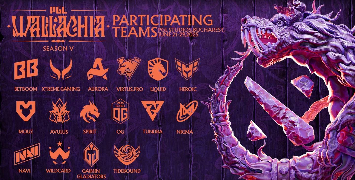 PGL瓦拉几亚S5赛程2025-dota2pgl瓦拉几亚s5赛程安排