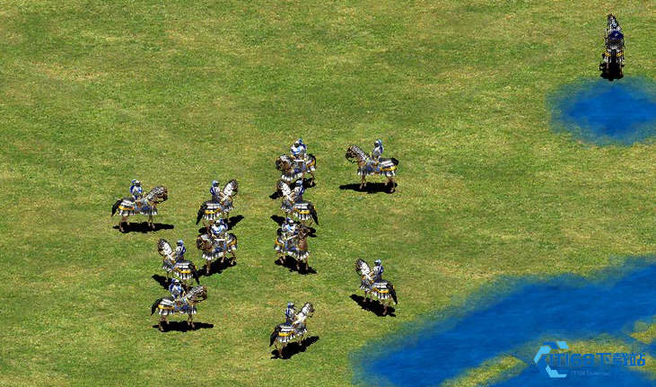 帝国时代2甲胄骑兵怎么打