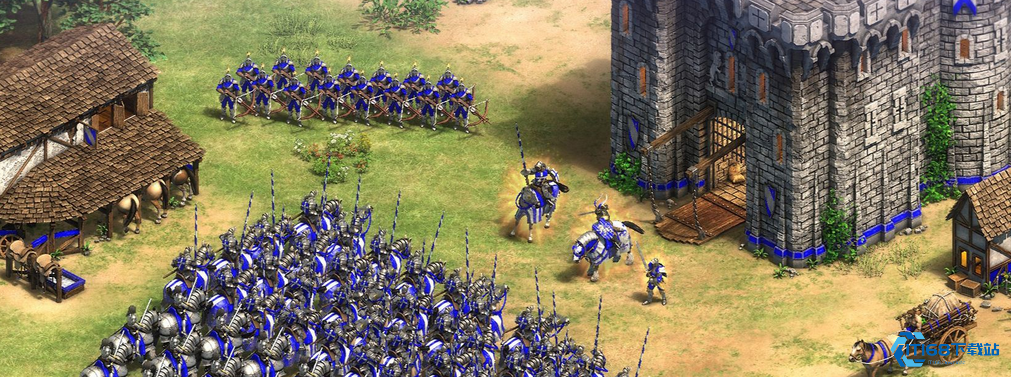 帝国时代2甲胄骑兵怎么打
