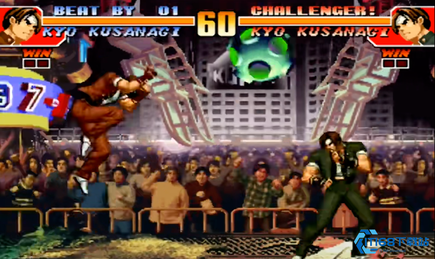 拳皇97草薙京升龙怎么摇