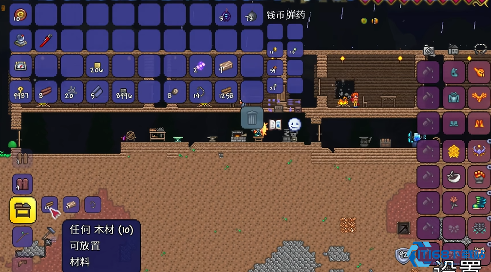 泰拉瑞亚重型工作台需要什么材料