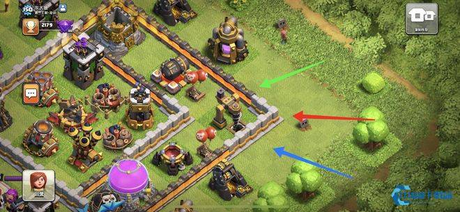 部落冲突怎么拆墙