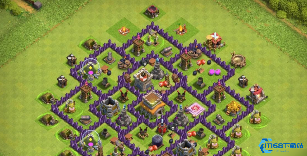 部落冲突怎么打宝库