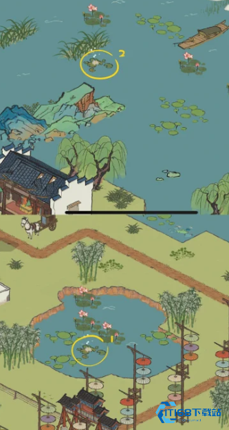 江南百景图睡莲在哪里找