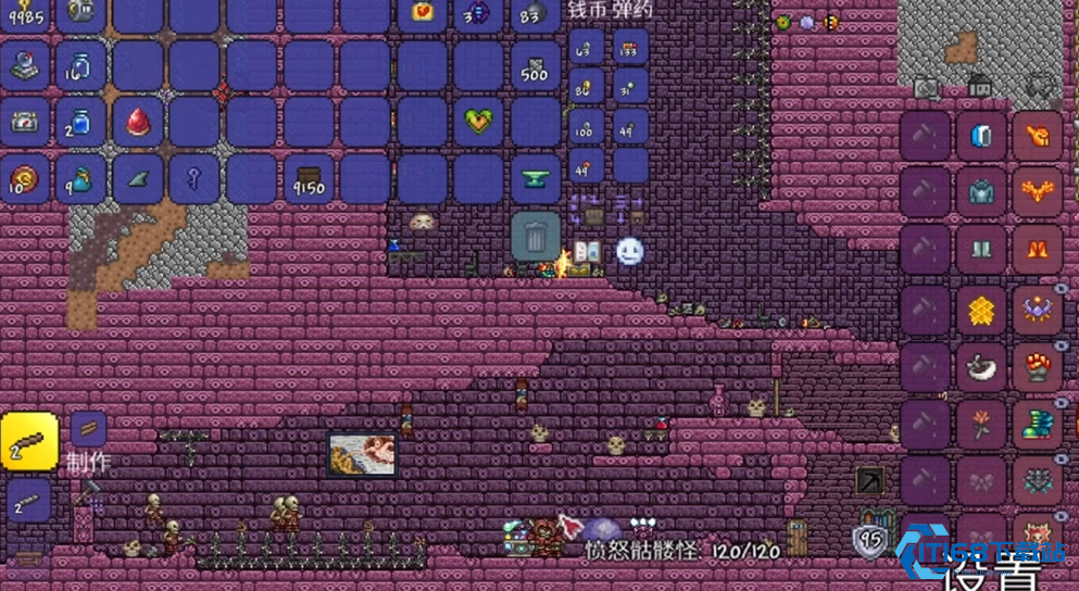 泰拉瑞亚地狱箱子怎么开